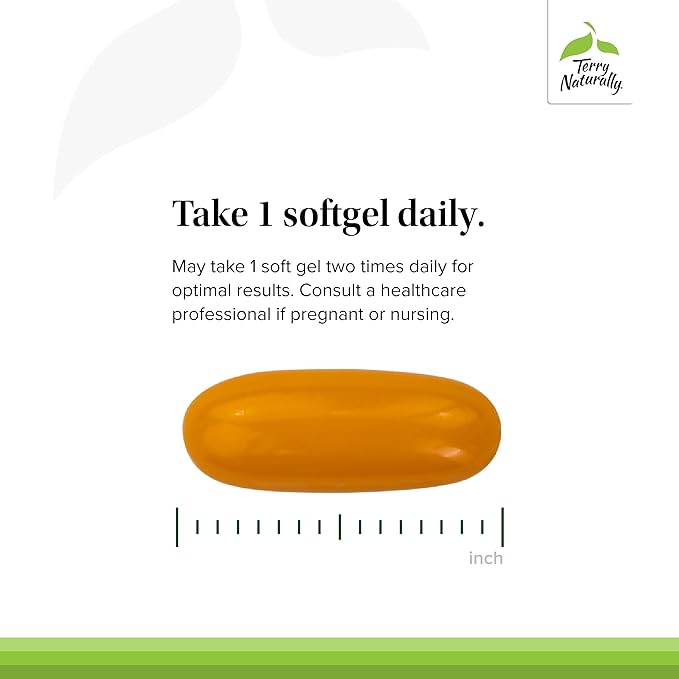 Terry Naturally CuraMed 750 mg – High Absorption Curcumin Softgels (120 ct)