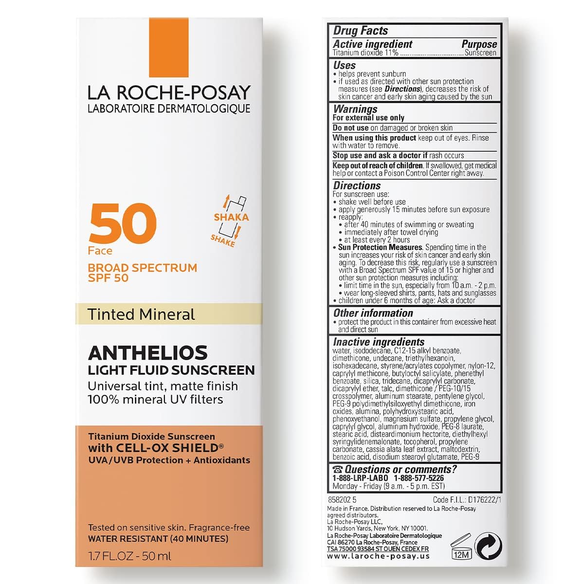 La Roche-Posay Anthelios Tinted Sunscreen SPF 40+