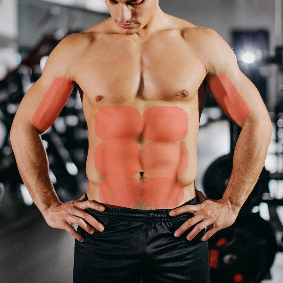 Automatic Rebound Dual-Wheel Ab Roller with LCD Display & Elbow Supports