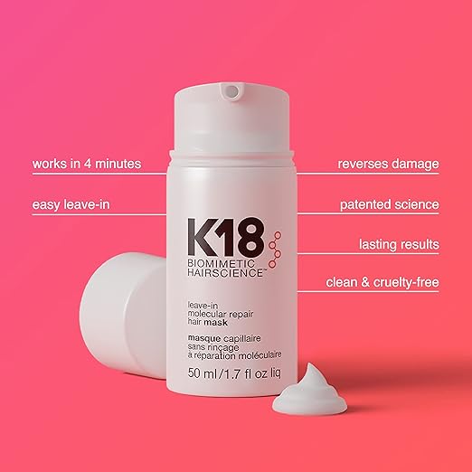 K18 Leave-In Molecular Repair Hair Mask — Instant Hair Repair Treatment