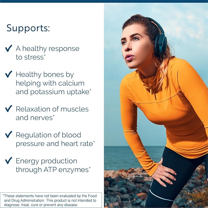 Researched Nutritionals Magnesium Glycinate — 125 mg High Absorption (120 Vegan Capsules)