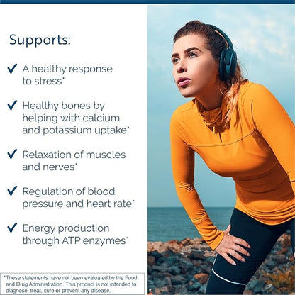 Researched Nutritionals Magnesium Glycinate — 125 mg High Absorption (120 Vegan Capsules)