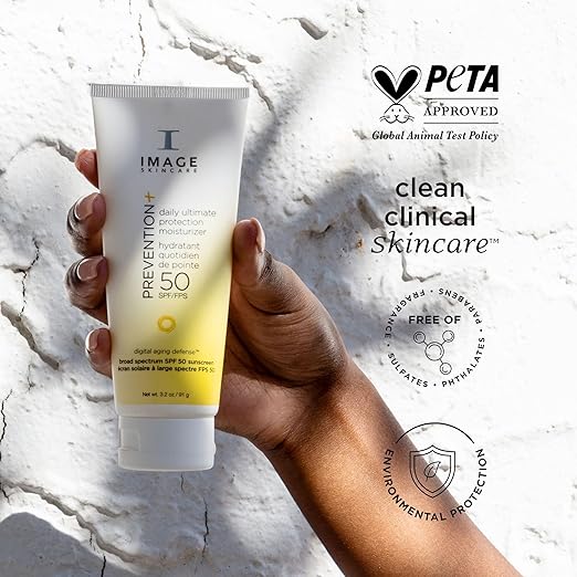 IMAGE Prevention+ Daily Ultimate Protection Moisturizer SPF 50 — 3.2 oz / 95 ml