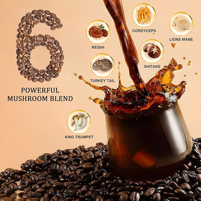 Bunkell Mushroom Coffee Blend — Cordyceps & Functional Mushroom Coffee