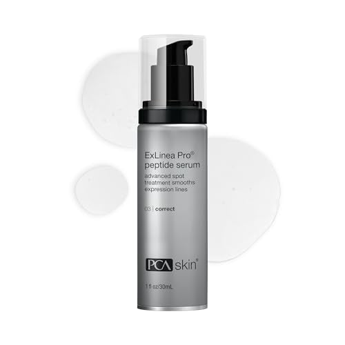 PCA SKIN ExLinea Pro Peptide Serum for Face, Peptide Complex, Helps Lift, Tighten, and Firm Skin and Reduces Wrinkle Depths, Hydrating Anti Aging for Women