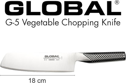 Title: Global 7 Inch Vegetable Knife (G-45) – Lightweight Japanese Stainless Steel, Razor-Sharp Edge, Made in Japan