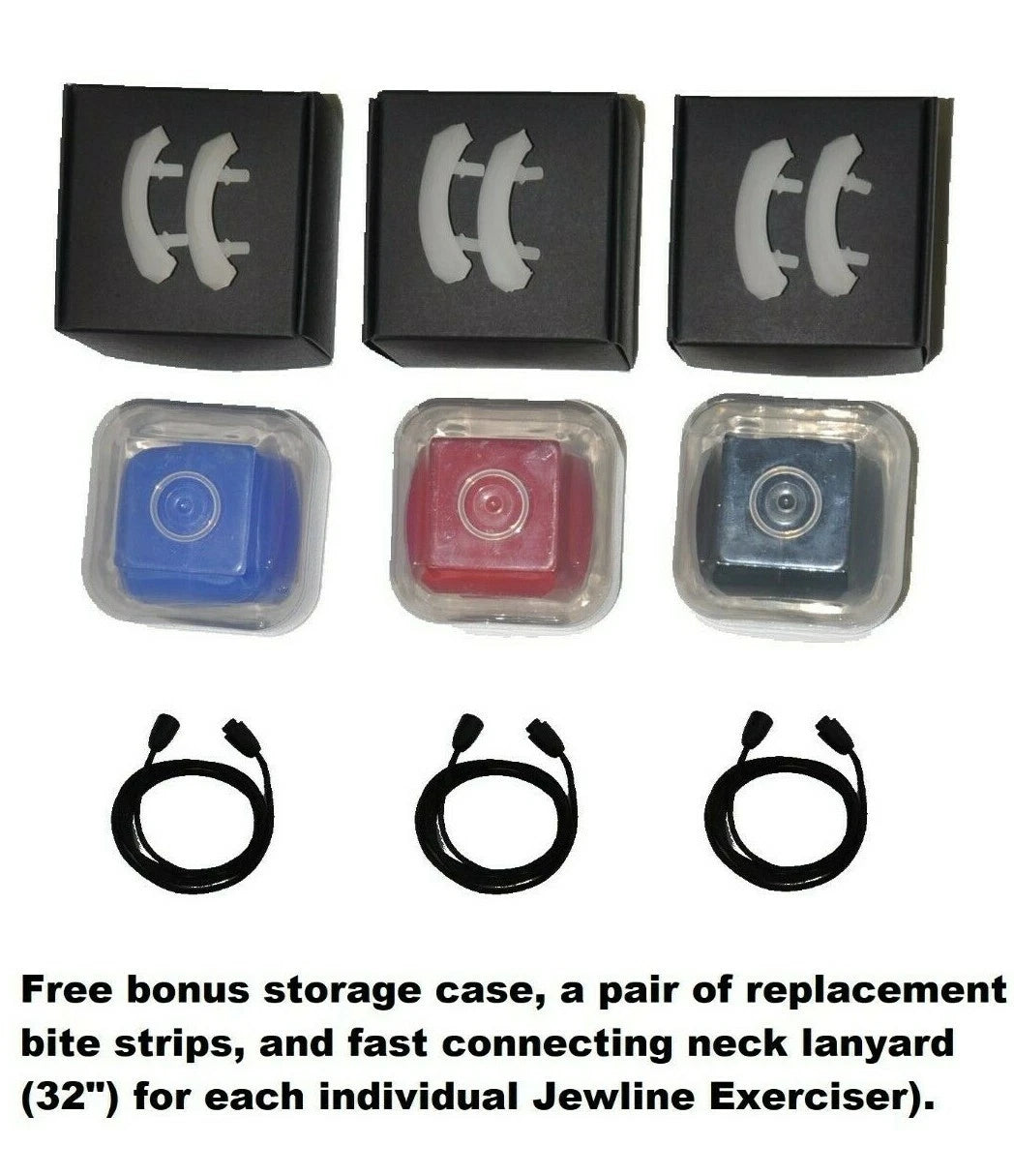 3-Stage Facial / Jaw Exerciser – Silicone Resistance Toning Device