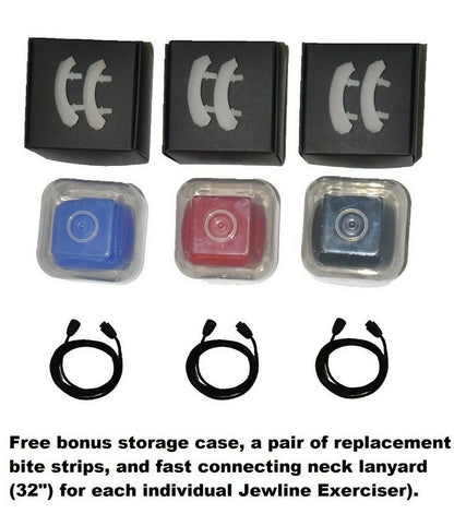 3-Stage Facial / Jaw Exerciser – Silicone Resistance Toning Device