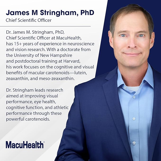 MacuHealth Triple Carotenoid Formula — Eye Support Softgels (90-Day Supply)