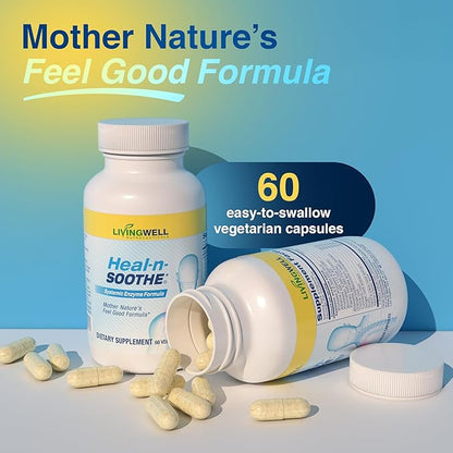 HEAL-N-SOOTHE Super Joint Support — Natural Enzyme & Proteolytic Formula