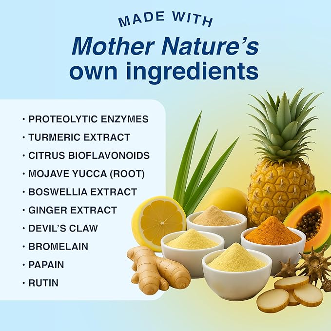 HEAL-N-SOOTHE Super Joint Support — Natural Enzyme & Proteolytic Formula