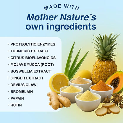 HEAL-N-SOOTHE Super Joint Support — Natural Enzyme & Proteolytic Formula