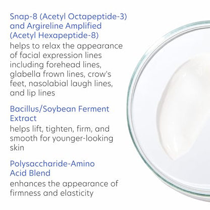 PCA SKIN ExLinea Pro Peptide Serum for Face, Peptide Complex, Helps Lift, Tighten, and Firm Skin and Reduces Wrinkle Depths, Hydrating Anti Aging for Women