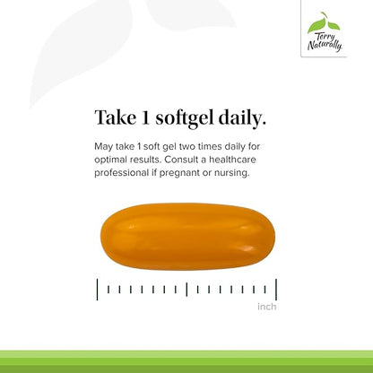 Terry Naturally CuraMed 750 mg – High Absorption Curcumin Softgels (120 ct)