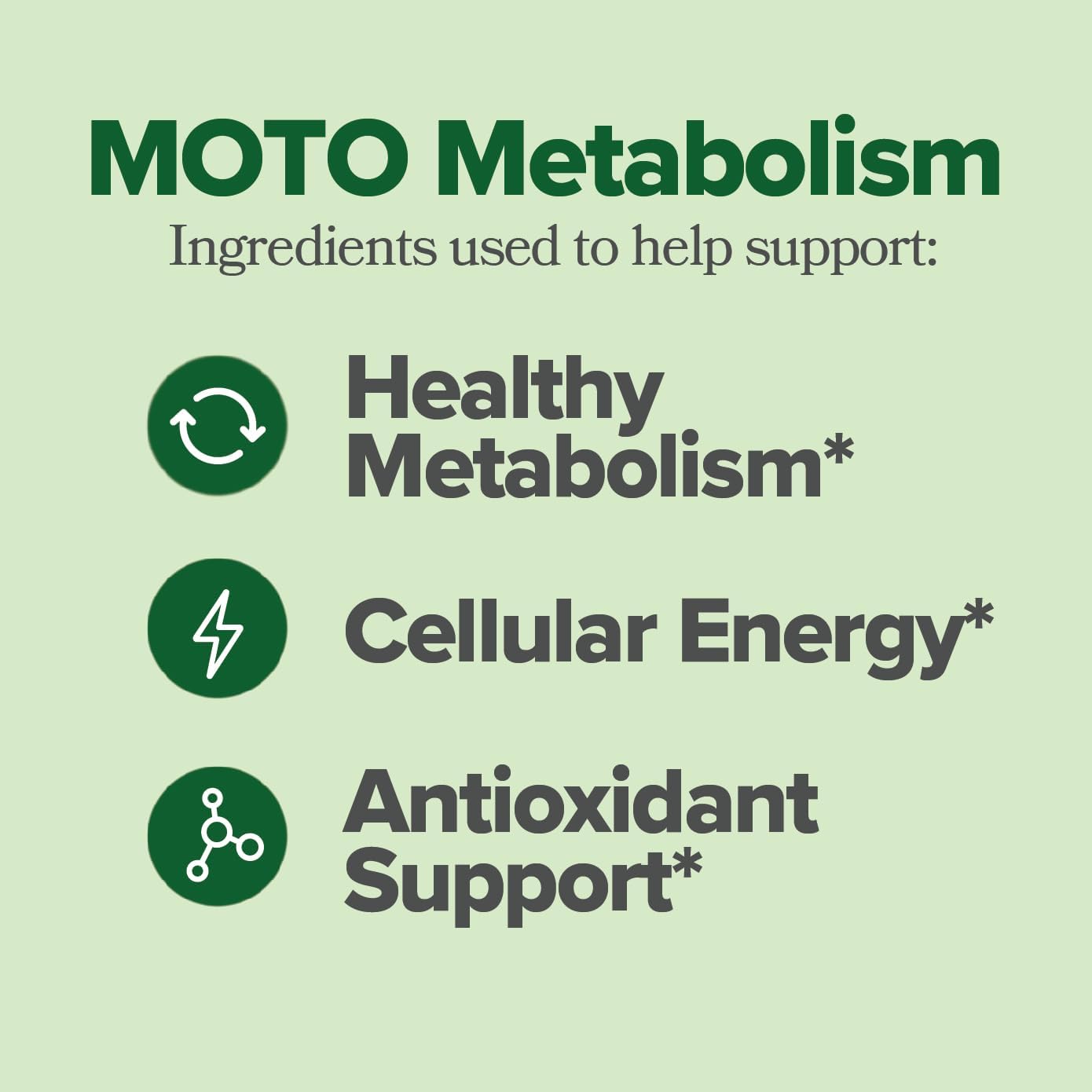 O Positiv Moto Women’s Metabolism Support – Vegan Capsules (30 Servings)