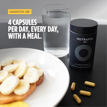 Nutrafol Men’s Hair Growth Supplements – 1 Month Supply