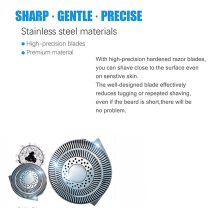 Philips Norelco HQ9 Replacement Shaver 3 Heads