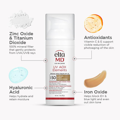EltaMD UV AOX Elements Tinted Broad-Spectrum SPF 50