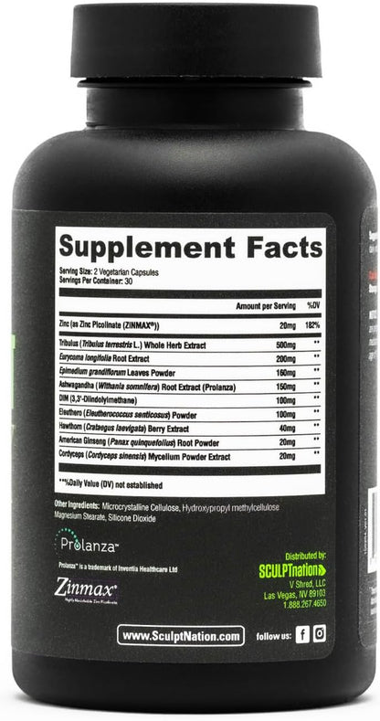 Sculpt Nation Test Boost Max for Men – 60 Capsules