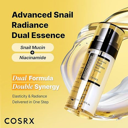 COSRX Advanced Snail Radiance Dual Essence – 80 ml