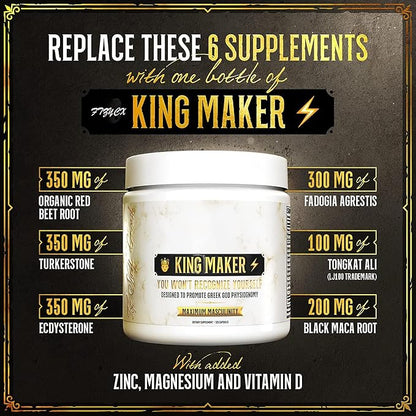 Anabolic Recovery Booster — Muscle Growth Support Capsules