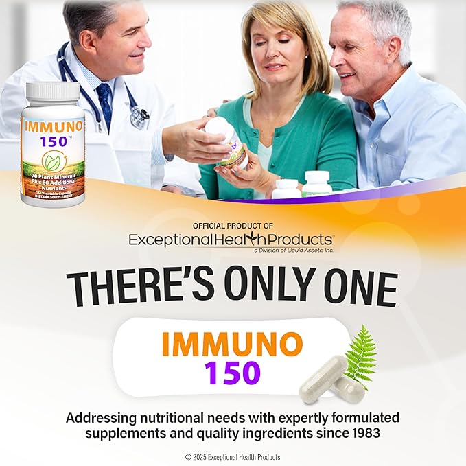 Immune Boost Support — Immuno 150 Vitamins & Minerals Supplement