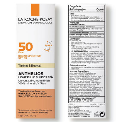 La Roche-Posay Anthelios Tinted Sunscreen SPF 40+