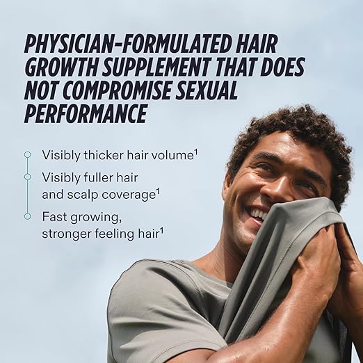 Nutrafol Men’s Hair Growth Supplement — Clinically Tested Formula