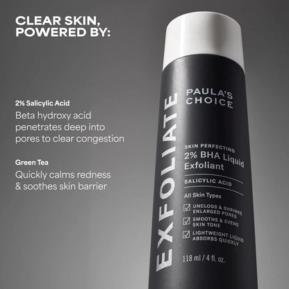 Paula’s Choice 2% BHA Liquid Exfoliant 4 oz | Salicylic Acid