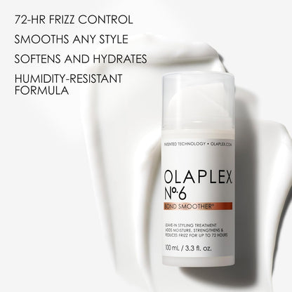 No. 6 Bond Smoother, Leave-In Styling Hair Cream Treatment | Olaplex