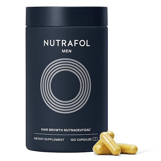 Nutrafol Men’s Hair Growth Supplement — Clinically Tested Formula