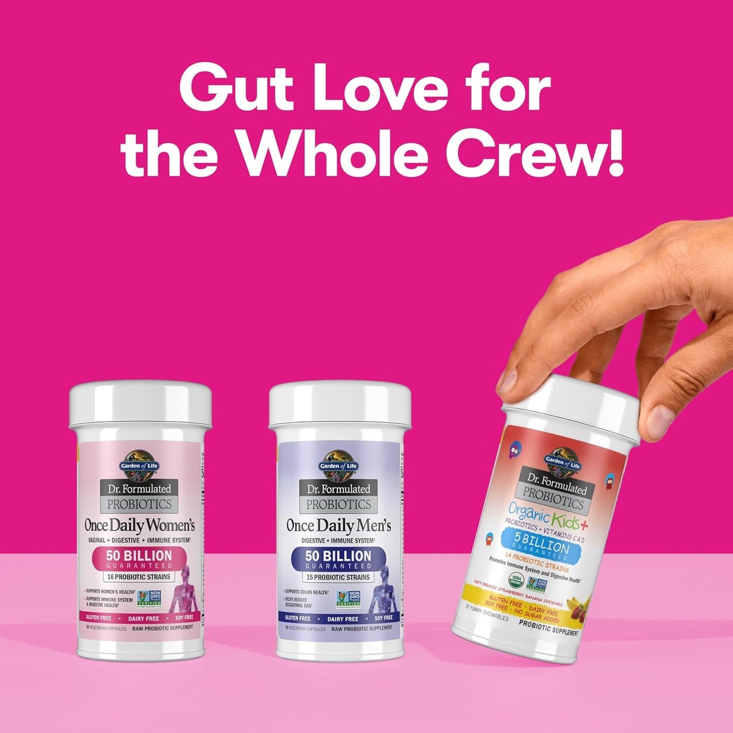 Garden of Life Once Daily Dr. Formulated Probiotics for Women 50 Billion CFU 16