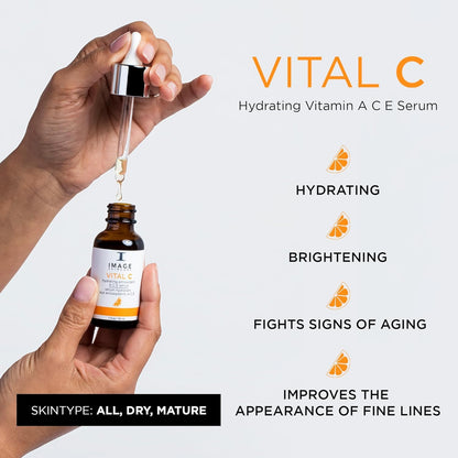 IMAGE Skincare VITAL C Hydrating Vitamin A C E Serum 1 oz