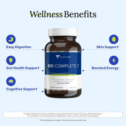 Gundry MD Bio Complete 3 Probiotic Supplement – 30 Day Supply