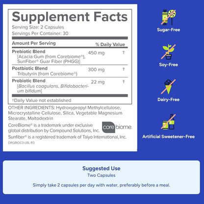 Gundry MD Bio Complete 3 Probiotic Supplement – 30 Day Supply