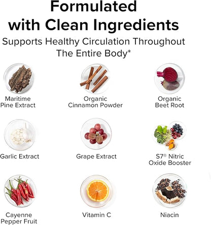 InnoSupps Nitro Wood — Enhanced Circulation Support & Nitric Oxide Booster (60 Caps)