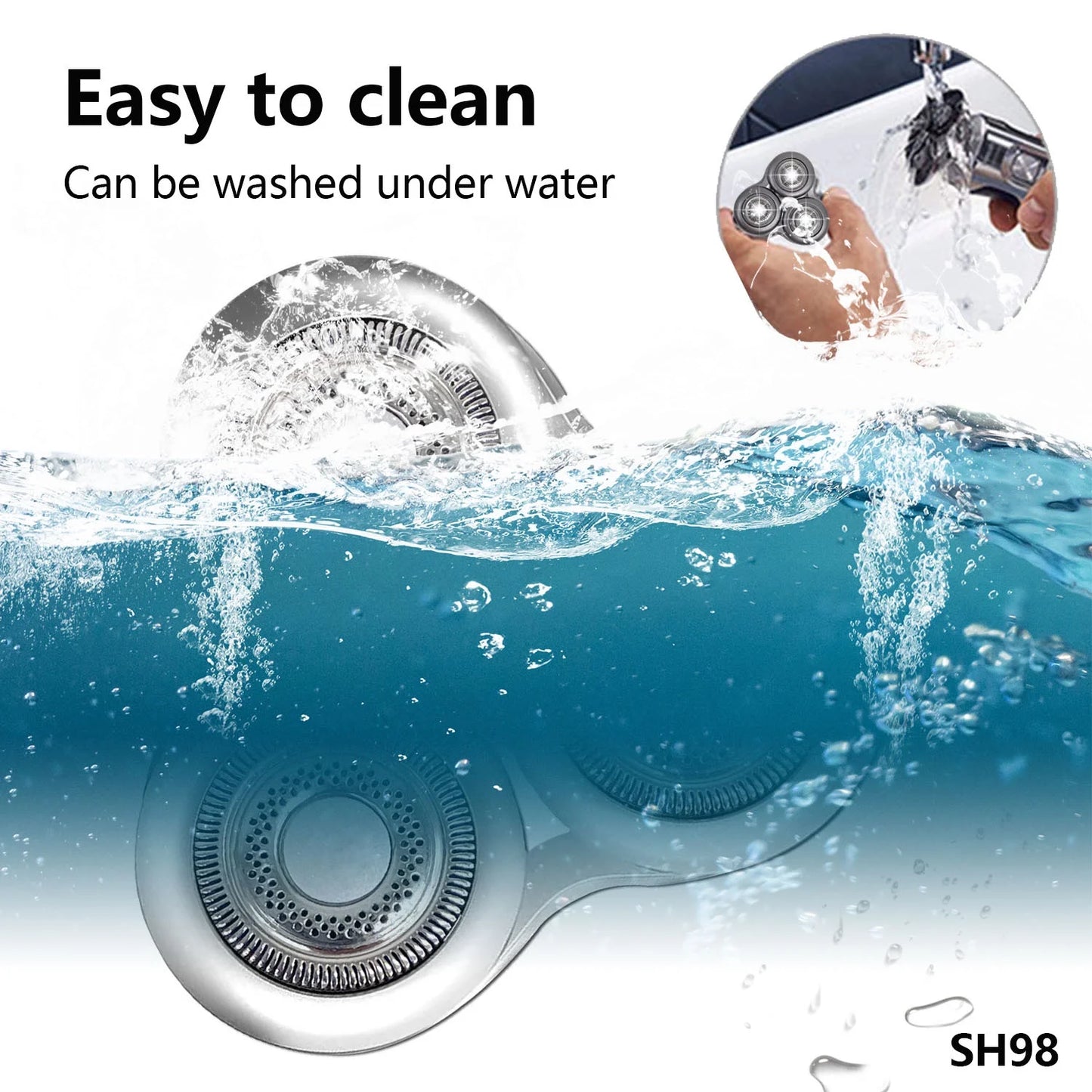 Philips Norelco SH98 Replacement Shaver Heads – Series 9000