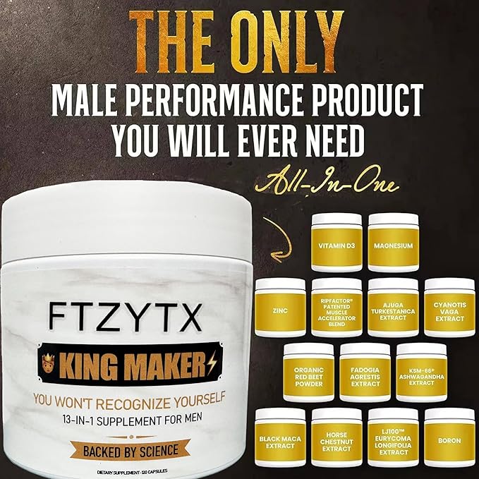 Anabolic Recovery Booster — Muscle Growth Support Capsules