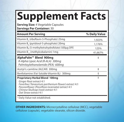 SciatiEase Sciatic Nerve Health Support Supplement – 120 Capsules