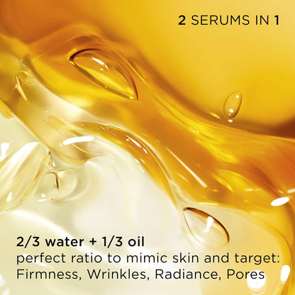 Clarins Double Serum Anti-Aging Face Serum 1.7 fl oz / 50 ml – Firming, Smoothing & Radiance Boost