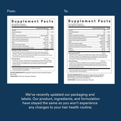 Nutrafol Men’s Hair Growth Supplements – 1 Month Supply