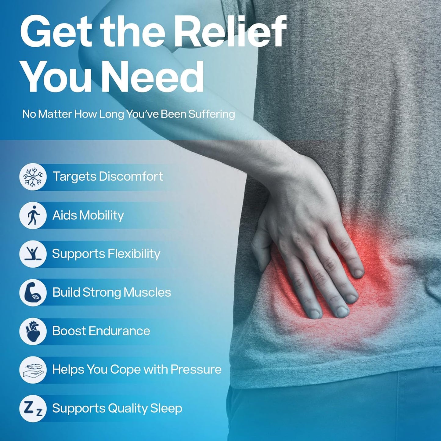 SciatiEase Sciatic Nerve Health Support Supplement – 120 Capsules