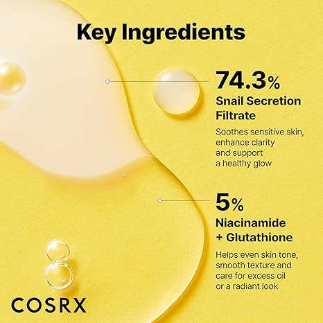 COSRX Advanced Snail Radiance Dual Essence – 80 ml