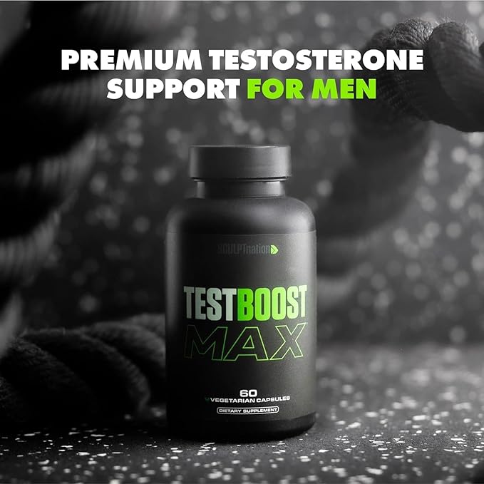 Sculpt Nation Shred Test Boost — Advanced Testosterone Support & Fat Loss Formula