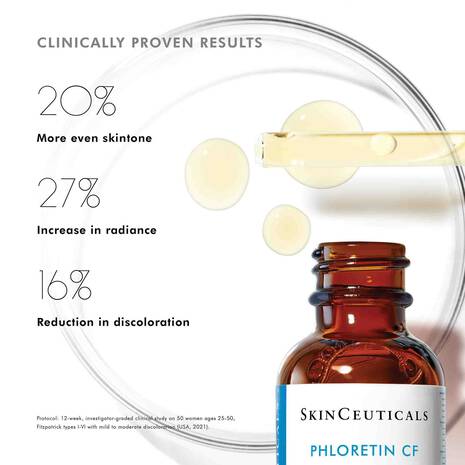 SkinCeuticals Phloretin CF Serum 30ml – Vitamin C & Ferulic Acid Antioxidant