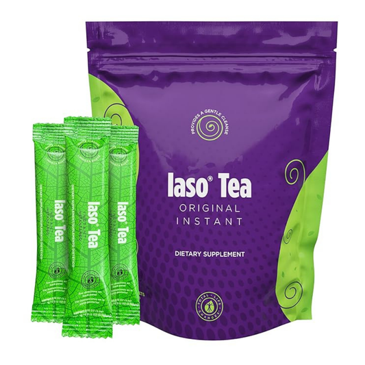 TLC IASO Herbal Tea — 2-Pack (50 Sachets) Cleanse & Digestive Support