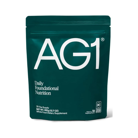 AG1 Daily Health Greens Powder — All-in-One Multivitamin & Probiotic Formula