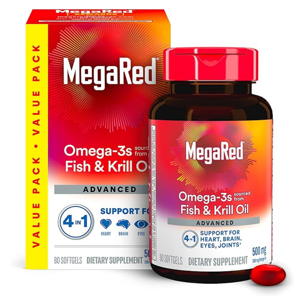 Antarctic Krill Oil Softgels — Concentrated Phospholipid Omega-3 (60 Softgels)