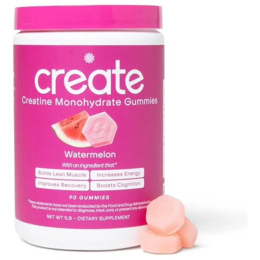 Create Creatine Monohydrate Gummies — Watermelon, 90 Gummies