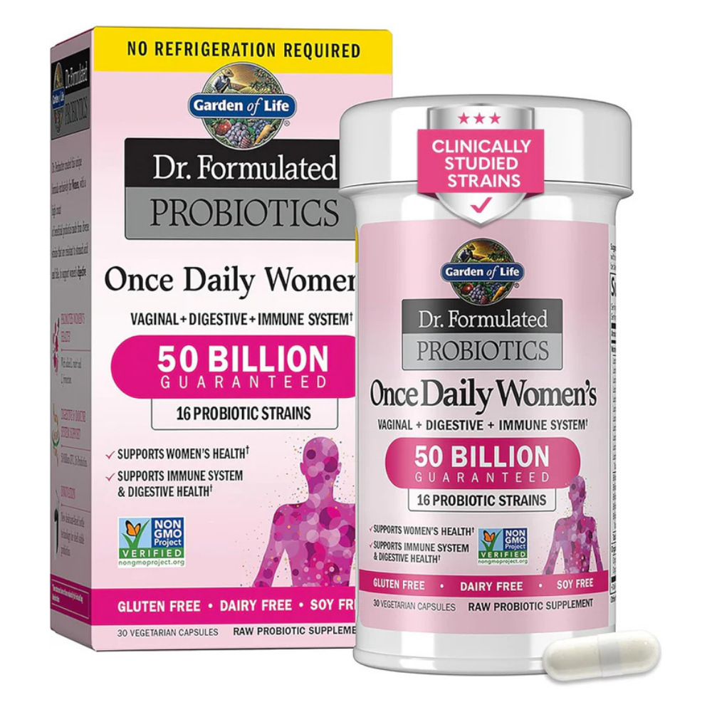 Garden of Life Once Daily Dr. Formulated Probiotics for Women 50 Billion CFU 16